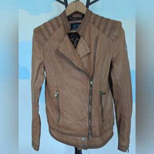 Armani leather jacket - Size 40 (EU)